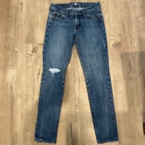7 For All Mankind skinny jeans